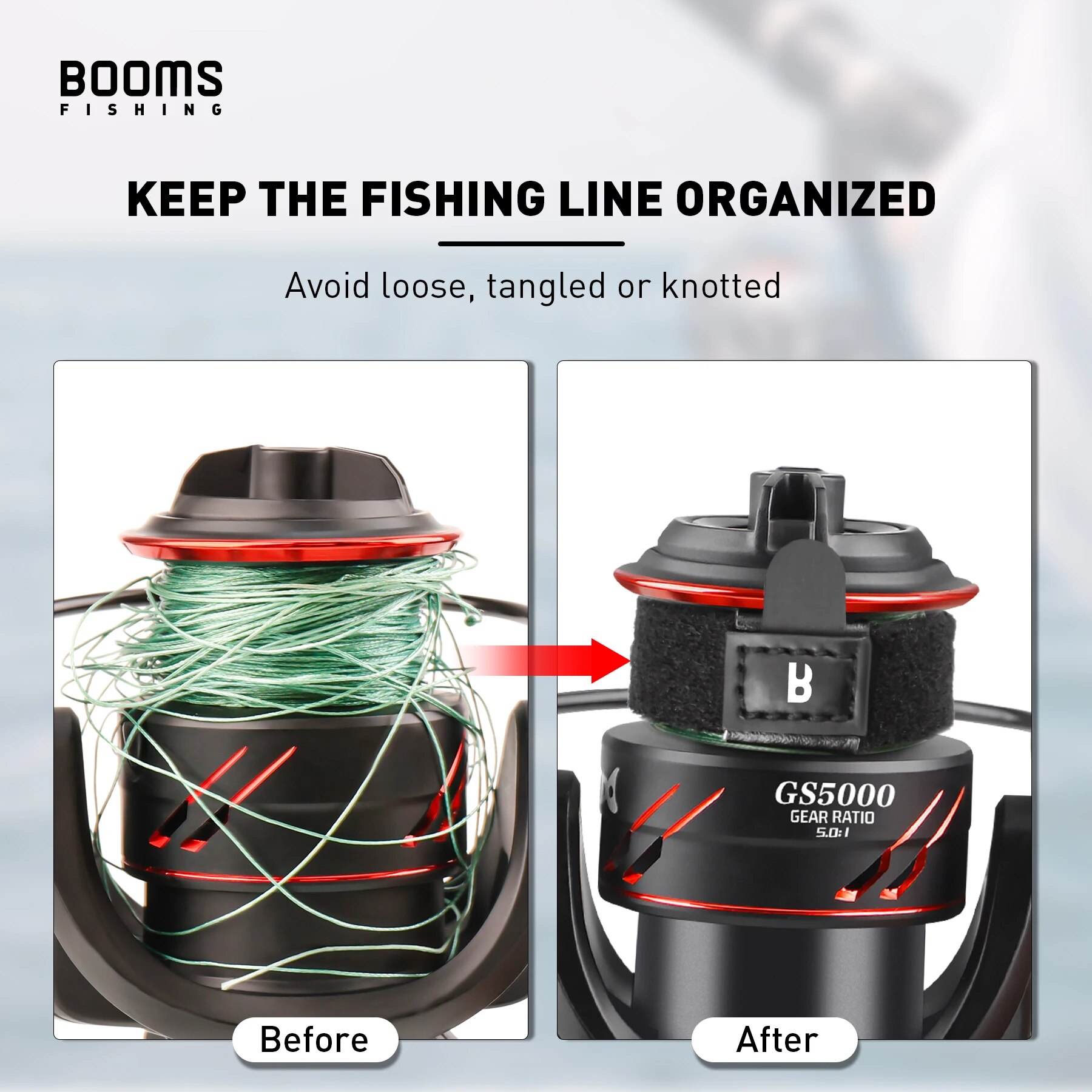 Booms Fishing 스피닝 릴 보호 커버 하이 퀄 - Fishing Line Winder 리뷰 및 가격